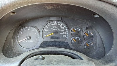 2002-04 Chevy Trail Blazer Speedometer Cluster Instrument Gauges Panel Oem Dash