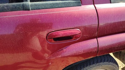 2002-09 Trail Blazer Driver Left Rear Outside Door Handle Back Majestic Red 86U