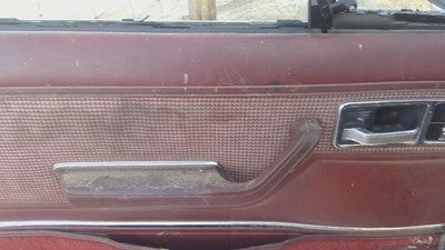 1985 Jeep Cherokee Driver Left Front Inside Door Trim Panel Only Oem 2 Dr Red