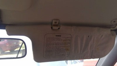 1990 Corolla Station Wagon Passenger Right Sun Visor Oem