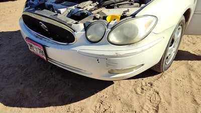 2005-2007 Buick Lacrosse Front Bumper Cover Assembly Oem White 40U 15264276