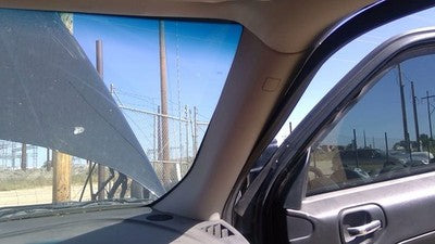 2017 Jeep Patriot Passenger Right A Pillar Trim Windshield Post Panel Gray Dv