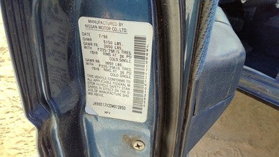 1993-1995 Nissan Pathfinder Rear Carrier Third Member Oem Differntial 3830186G12
