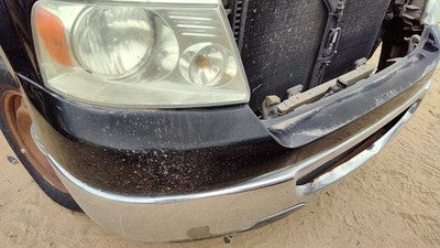 2006-2007 Ford F150 Front Bumper Upper Section Only Plastic Oem Black Ua