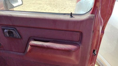 1990 Ford Bronco 2 Passenger Right Front Door Trim Panel Red