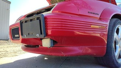 1991-1995 Grand Prix Front Bumper Cover Assembly Oem Red 2 Door 10252361