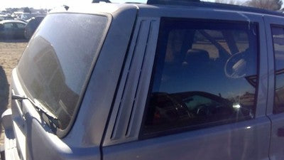 1994 Jeep Grand Cherokee Passenger Right Rear Moulding On Quarter Panel Silver