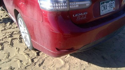 10-12 Lexus Hs250h Hybrid Rear Bumper Cover Assembly Oem Back Red 3r1 5215975902