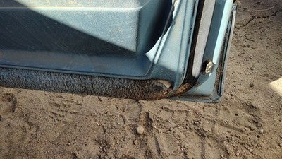 75 Cutlass Supreme Passenger Right Front Inside Door Trim Panel 2 Dr Coupe Blue