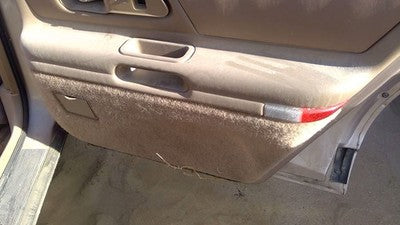 1994 Olds Eighty Eight Passenger Right Rear Inside Door Trim Panel Only Back Tan