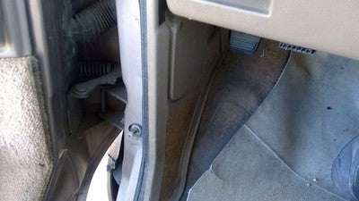 1995 Chevy Astro Driver Left Lower Kick Trim Panel Oem Tan