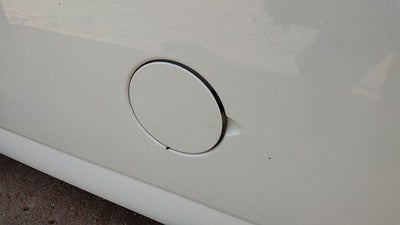 2000-02 Savana Van 2500 Fuel Tank Door With Hinge Gas Lid Oem Filler White 50U