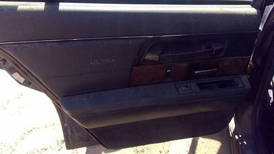 1993 Buick Park Ave Driver Left Rear Inside Door Trim Panel Only Oem Back Gray