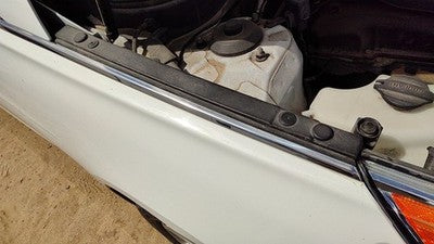 11-15 Hyundai Sonata Passenger Right Moulding From Fender Oem Trim Strip Chrome