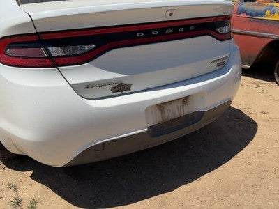 2013-2016 Dodge Dart Rear Bumper Cover Assembly Oem Back White Pw7 1Sx75Tzzaa
