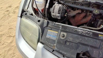 95-05 Pontiac Sunfire Top Plastic Cover Above Radiator Support Oem Upper Shield