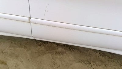 1998 Mercury Sable Passenger Right Front Moulding From Door Trim Strip White Wt