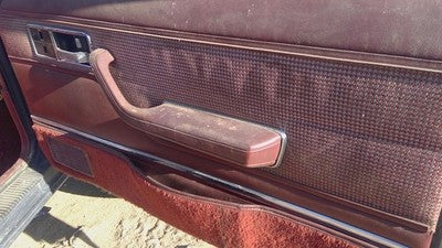 85 Jeep Cherokee Passenger Right Front Inside Door Trim Panel Only Oem 2 Dr Red
