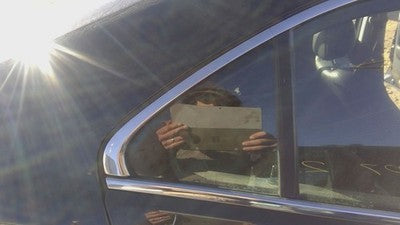 04 05 Acura Tsx Passenger Right Rear Vent Window Back Door Glass With Frame Oem
