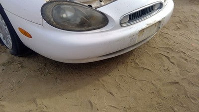1996-1999 Mercury Sable Front Bumper Cover Assembly Oem White Wt F8dz17d957aa