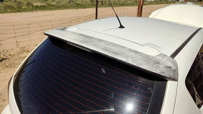 2007-2009 Mazda 3 Rear Spoiler Back Wing Oem White 34K Br5v51960d08