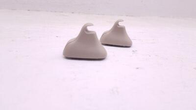 04-07 CADILLAC SRX SUN VISOR CLIPS (PAIR) HOLDER-TAN