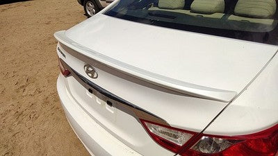2011-2014 Hyundai Sonata Rear Spoiler Back Wing Oem Shimmering White Mica Wj