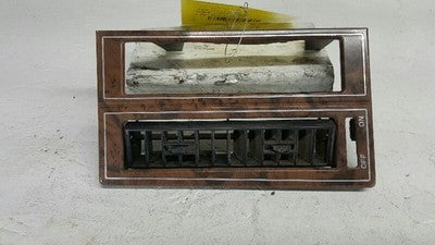 1989 Buick Rivera Driver Left Dash Vent Assembly With Trim Bezel Surround Panel