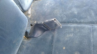 1986 Chevy Caprice Passenger Right Front Seat Belt Buckle Receiver Oem Blue Rb