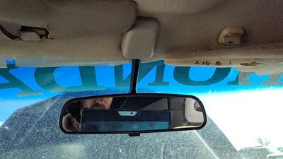 1998 Honda Civic Inside Rear View Mirror Oem Windshield Mounted Coupe