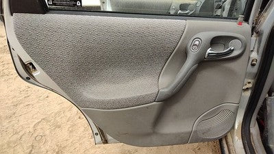 2000-2005 Saturn L100 Driver Left Rear Inside Door Trim Panel Only Back Gray 96B