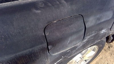1998-2002 Subaru Forester Fuel Tank Door With Hinge Gas Lid Oem Filler Black