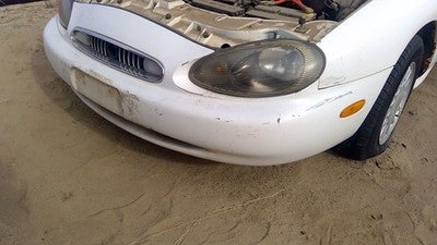 1996-1999 Mercury Sable Front Bumper Cover Assembly Oem White Wt F8dz17d957aa