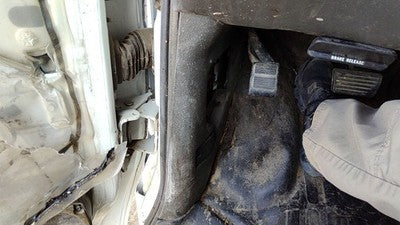 2002 Savana Van 2500 Driver Left Lower Kick Trim Panel Oem Pewter