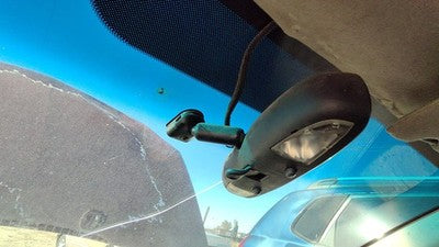 2000-2005 Dodge Neon Inside Rear View Mirror Oem Windshield Mounted