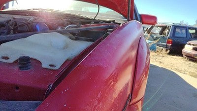 1991-1996 Grand Prix Driver Left Front Fender Oem Red 2 Door 12510702