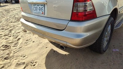 2002-2005 Mercedes Ml350 Rear Bumper Cover Assembly Oem Back Gold 1638806971