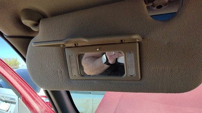 2002-2004 Chevy Trail Blazer Driver Left Sun Visor Oem Dark Pewter 922 15194824