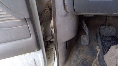 1996 Ford F450 Driver Left Lower Kick Trim Panel Oem Gray