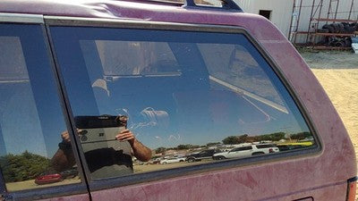S10 Blazer Driver Left Rear Quarter Glass Back Side Window Oem 15668999
