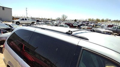 2005 Chrysler Town & Country Luggage Rack Cross Bars Only Oem Roof
