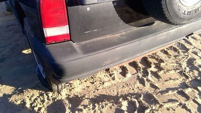 1996 1997 1998 Geo Tracker Rear Bumper Cover Assembly Oem Back Black 91173385