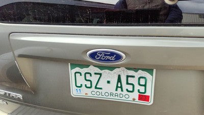 1999-2003 Ford Windstar Rear Hatch Trim Panel With Handle Oem Lifgate Green