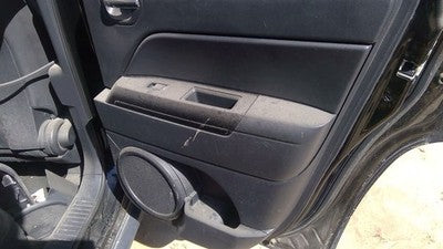 09-17 Jeep Patriot Passenger Right Rear Inside Door Trim Panel Only Back Gray Dv