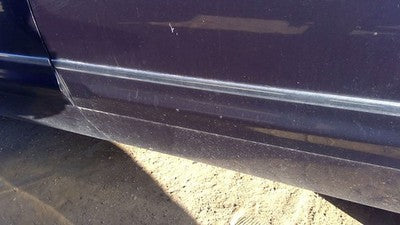 97-05 Park Ave Driver Left Rear Moulding From Door Back Trim Strip Blue 28U