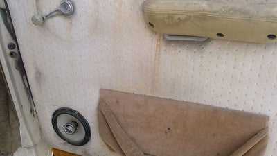 1979 Ford Van E250 Passenger Right Front Inside Door Trim Panel Only Oem Brown