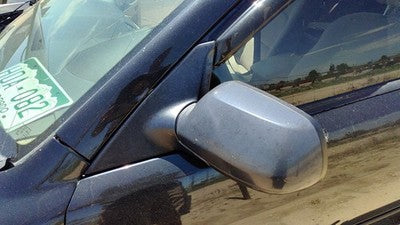 2007-09 Mazda 3 Driver Left Side Mirror Door Mounted Oem Black 16W Bn8b69180k74