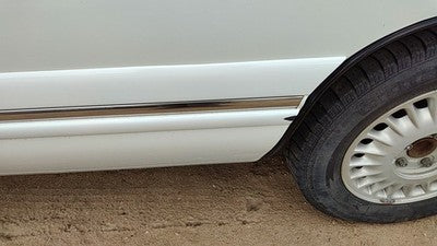 1998 Buick Lesabre Driver Left Rear Moulding From Door Oem Back Trim Strip White