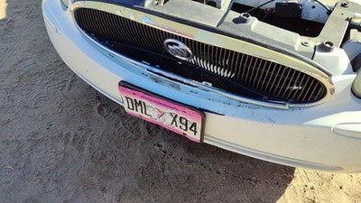 2005-2007 Buick Lacrosse Front Bumper Cover Assembly Oem White 40U 15264276