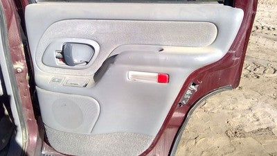 1995-1999 Chevy Tahoe Passenger Right Rear Inside Door Trim Panel Only Back Gray